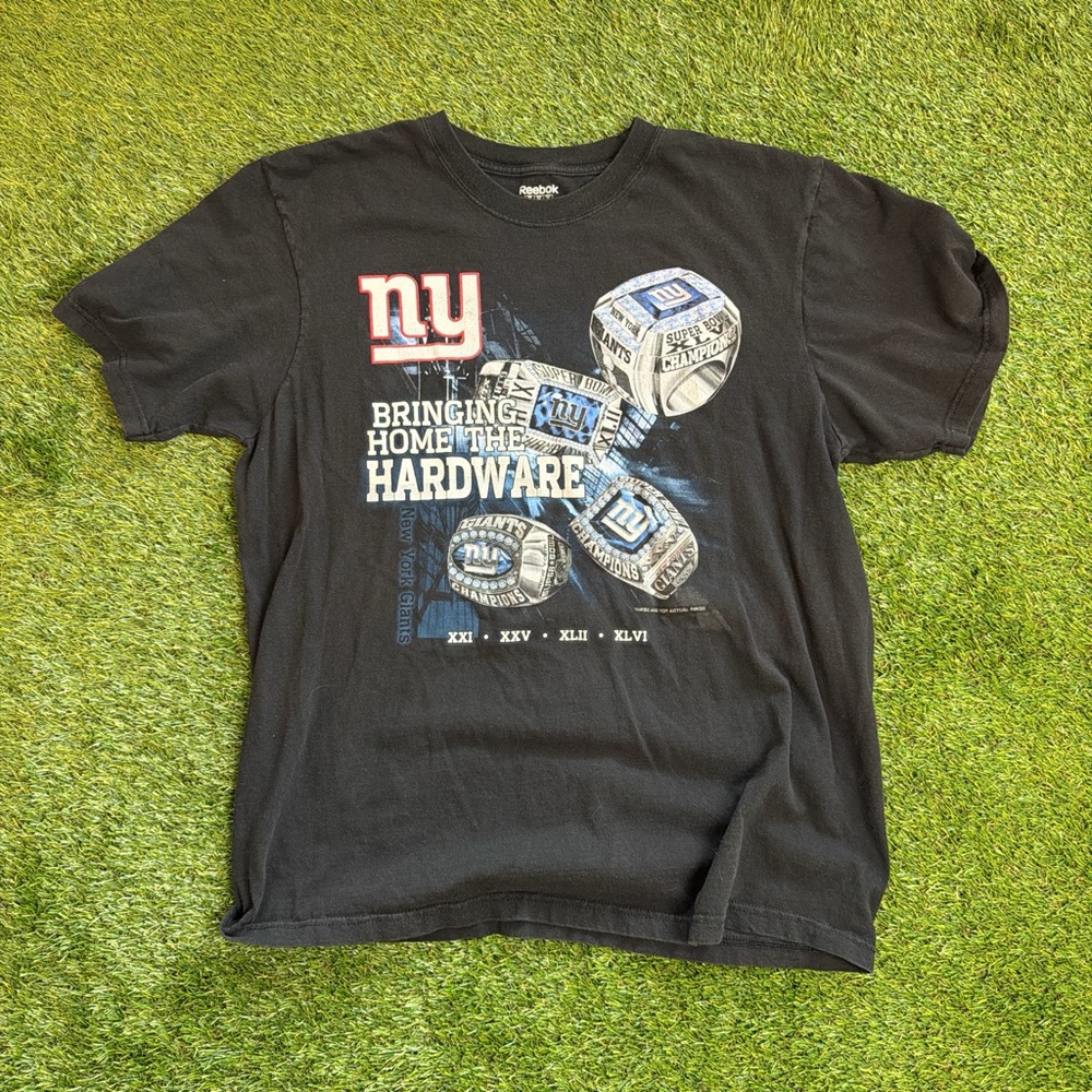 New York Giants "bringing home the hardware" T-Shirt